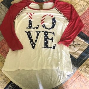 wrangler baseball T shirt